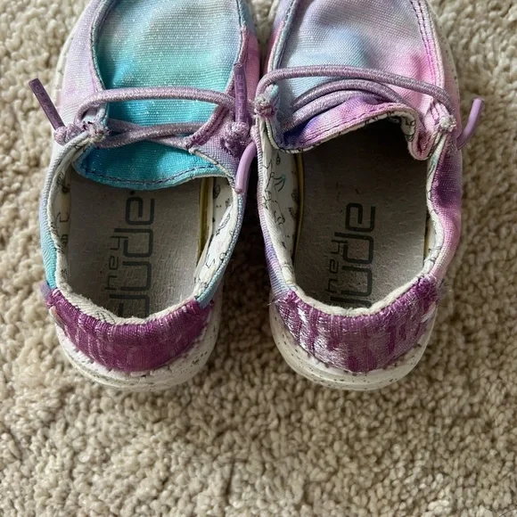 Hey Dude Kids Tie-Dye Loafers - Picture 4 of 4